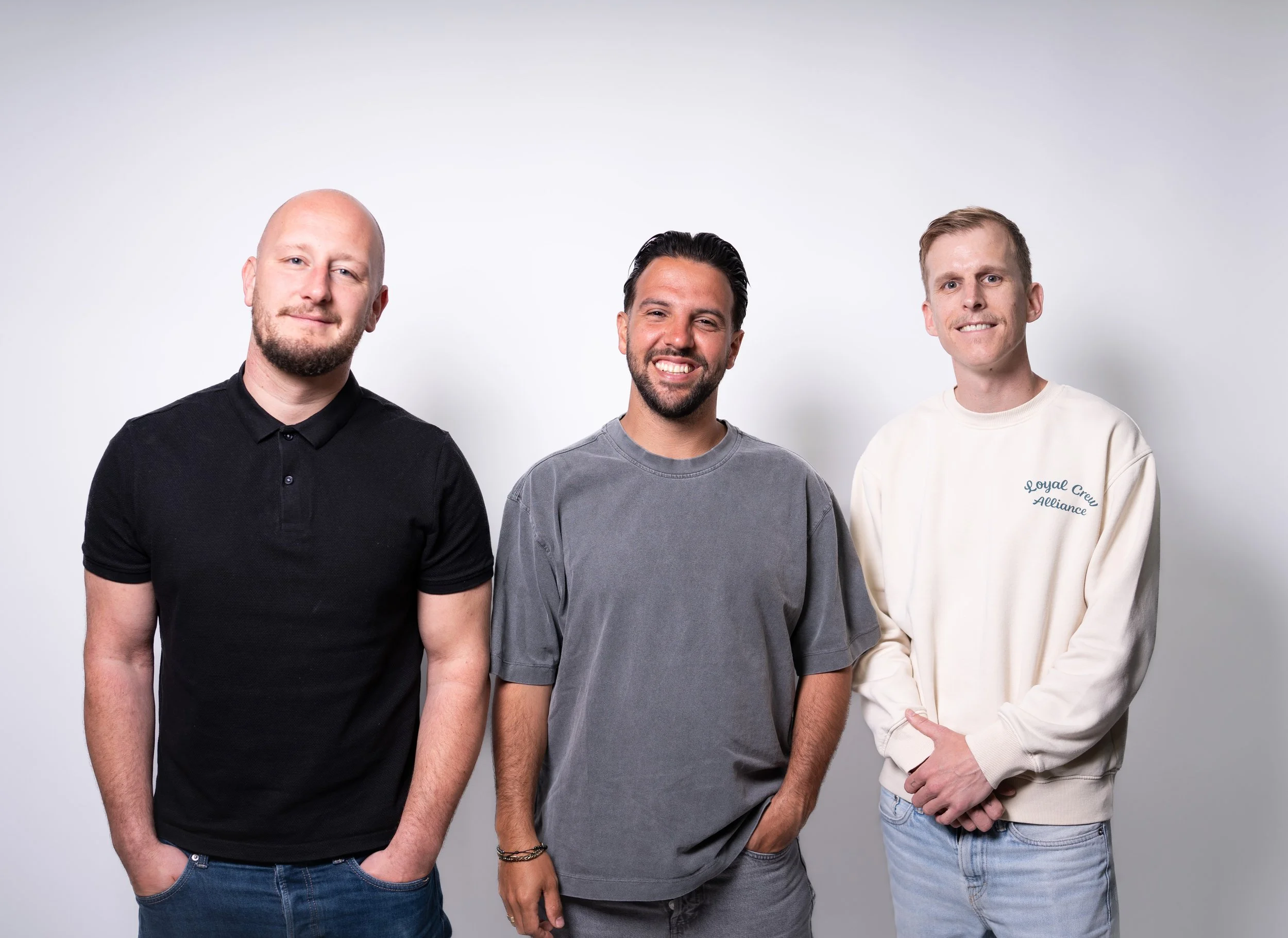 Het team van Podcast Studio Westland